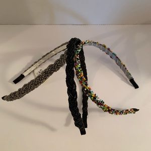 Anna & Ava beaded hair headbands